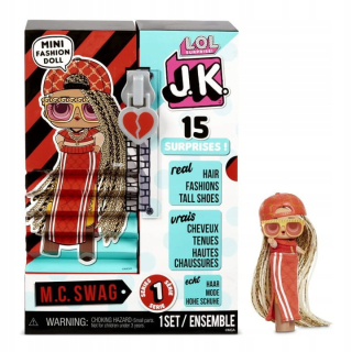 Bábika LOL J.K. M.C. SWAG 3+ L.O.L Suprise