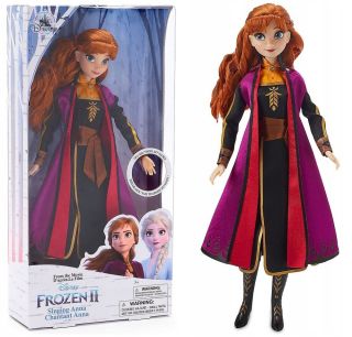 Doll Anna 30 cm Disney Store Sings Frozen 2