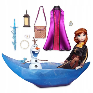 Bábika Anna 30 cm + OLAF + Ľadové doplnky 2