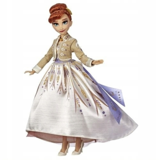 Elsa Frozen - Anna Doll v Deluxe šaty, ľadová krajina 2