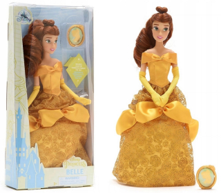 Bábika bella krása a šelma Disney Store