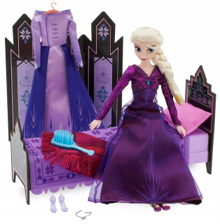 Elsa bábika 30 cm + príslušenstvo mrazené krajiny ľadu 2