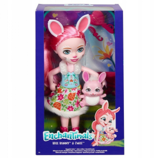 ENCHANTIMALS - Bábika enchantimals veľký + pet králik