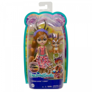 ENCHANTIMALS - Bábika ENCHANTIMALS + EXTRA GAZELLE PET