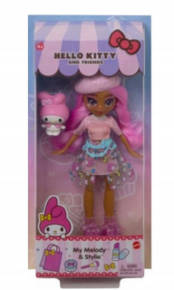 HELLO KITTY Ahoj Kitty Doll Melody & Stylie Gww97