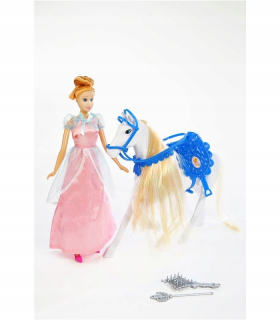 Popoluška - Bábika cinderella a kráľovské ruma princezná