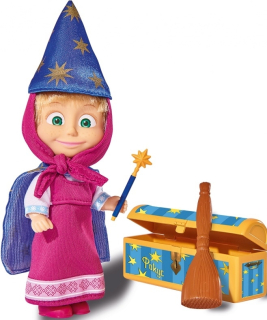 Máša a medveď - Doll Masz Magic Trics Simba 9302024