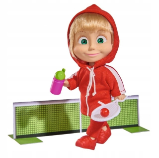 Máša a medveď - Bábika Masha pre Simba Sports Tenis