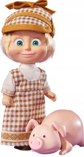 Máša a medveď - Masha bábika so zvieratami Simba 9302117