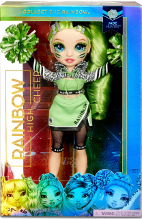 RAINBOW HIGH bábika - Rainbow High Cheer Jade Hunter