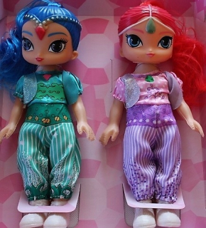 Shimmer a Shine - Bábika shimmer a lesk spievajú výšku 26 cm super