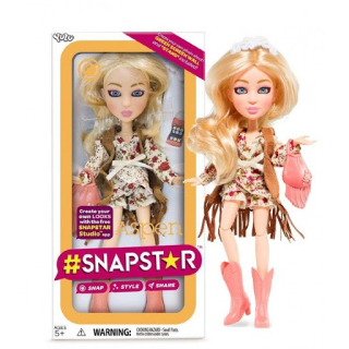 SnapStar Bábiky - Doll Snapstar Aspen Snap Star Príslušenstvo Aplikácia