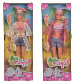 STEFFI bábika - Bábika steffi hawaiian štýl, 2 typy