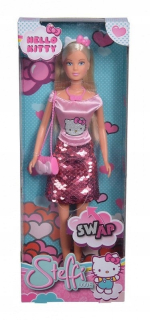 HELLO KITTY STEFFI Ahoj Kitty Doll v sekrít Simb Sukňa
