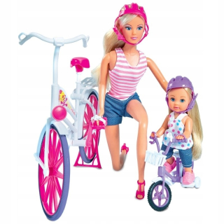 Babika evi - Steffi a evi láska na bicykli Simba