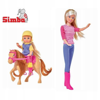 STEFFI bábika - Steffi a evi bábika so simbou