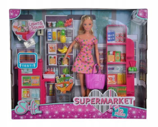 STEFFI bábika - Steffi bábika v supermarkete Simba