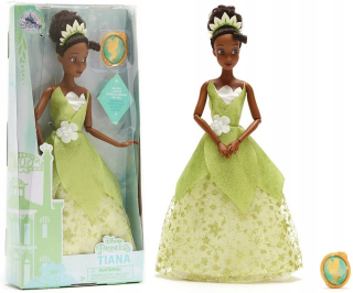 Bábika Tiana princezná a žaba Disney Store