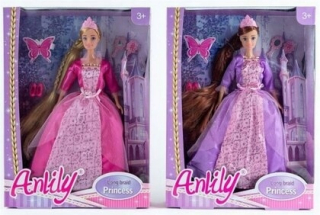 ENCHANTIMALS - Bábika princezná anlély 29 cm. Dlhé vlasy - 2 W