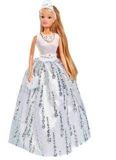 STEFFI bábika - Steffi Doll Svadobné šaty Swarovski Crystals