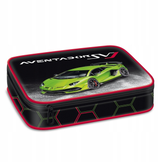 Peračník - Lamborghini ceruzka puzdro 4 steny veľké pevné 0025