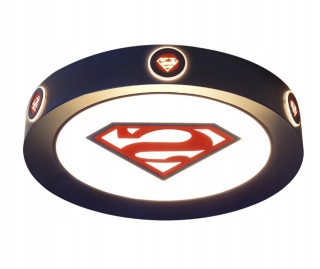 Superman - LED LED Superman pod stropom + diaľkový ovládač * NOVINKA *
