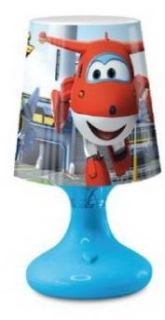 SUPER WINGS - Lampa Super Wings Night Desk LED BAT Airplanes