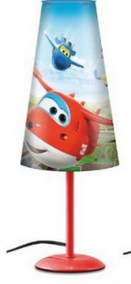 SUPER WINGS - Lampa na skrinke Super Wings Night Aircraft Lampa