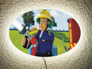 Požiarnik Sam  - Nočné svietidlo Firefighter Sam diaľkové ovládanie