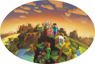 MINECRAFT  - Nočné lampy minecraft nový nový !!!