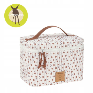 Detský batoh - Lassig Traveler Carrier na príslušenstvo. Kvety na bielom