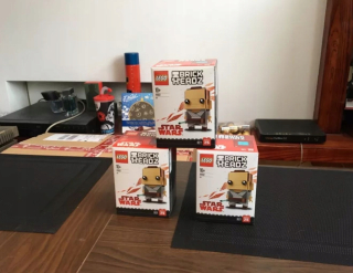 STAR WARS - Lego 41602 Brick Headz Rey Star Wars LEGO NOVINKA