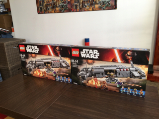 STAR WARS - LEGO 75140 Star Wars Resistion TRANSPORTER Unikátny