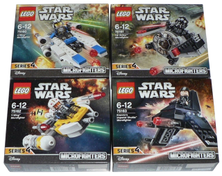 STAR WARS - LEGO 75160 + 75161 + 75162 + 75163 - STAR WARS X4