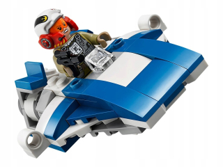 STAR WARS - LEGO 75196 @@ / Pilot + A-Wing @@@ figúrka + vozidlo!