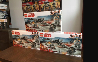 STAR WARS - Lego 75202 Star Wars Defense Crait Nový originál