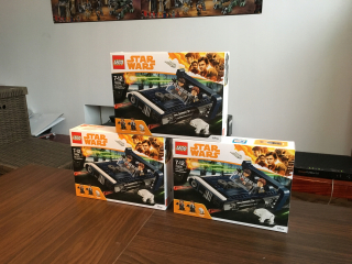 STAR WARS - LEGO 75209 STAR WARS SMIGACZ LUKA NOVÉHO LEGO