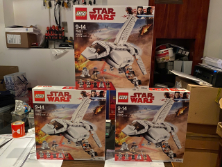STAR WARS - LEGO 75221 Star Wars Landing VOZIDLO NOVÉ