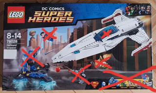 Superman - Lego 76028 Super Heroes Invazia Darksieda