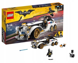 BATMAN -  Lego batman arctic car tučniak 70911 cudo