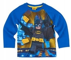 BATMAN -  Lego batman blúzka dlhý rukáv chlapci chlapec 140