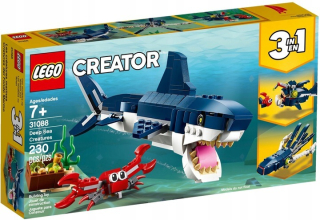 Jurský svet - Lego Creator 3in1 Marine Creatures Shark 31088