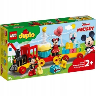 Minnie Mouse - Lego Duplo Urrodiznowy Train Mickey Mouse a Minnie