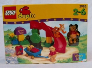 Medvedík Pú - Lego Duplo Winnie 2985 Winnie Puchatek Unikátny 1999
