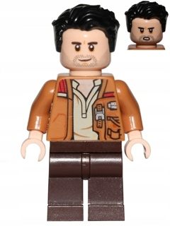 STAR WARS - Lego Figúrka Star Wars Poe Dameron SW737 SW0737