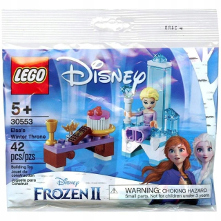 Lego - mrazené 2 zimné trón elsy 42 ele.