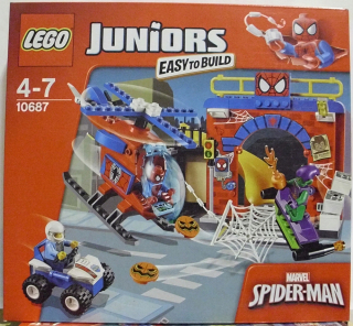SPIDERMAN - Lego Juniors 10687 Hideout Spider-Mana Nový