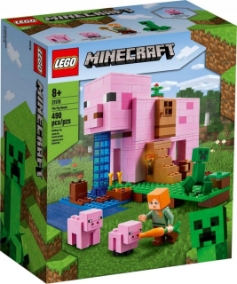 MINECRAFT  - Lego Minecraft 21170 Bloky tvaru ošípaných