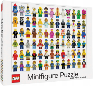 Lego Puzzle 1000 Impossible minifigúrky Číselné údaje