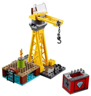 SPIDERMAN - Lego Spiderman @@@ Crane + Container @@@ od 76134